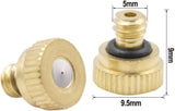 Brass Nozzle For Outdoor Cooling System(Pack-10) - Saadstore
