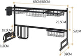 Stainless Steel shelf Drainer Organizer - Saadstore