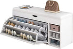 Large Capacity Shoes Cabinet with stool