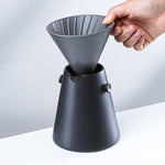 WOODPECKER Ceramics Coffee Pot & Filter Cup - Saadstore