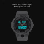 Transparent Electronic  Student Sports Watch