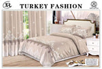 Turkish Bedding Duvet Cover Set with curtain | Turkish Bedsheet - Saadstore