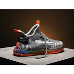 Breathable Men's Jogging Sneakers - Saadstore