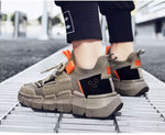 Outdoor Flat Shoes Zapatillas Flats For Men - Saadstore