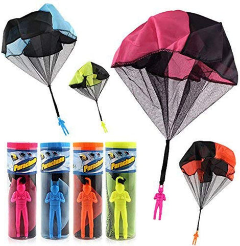 Hand Throw Parachute Soldiers  (4 pcs ) - Saadstore