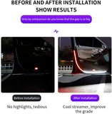 Car Door Streamer Light