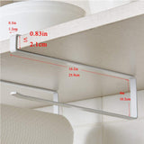 Paper Towel Holder Under Cabinet 2pcs for kitchen - Saadstore