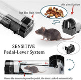 Mouse Trap | Automatic lock Rodent/Mouse/Mice Trap - Saadstore