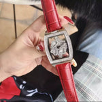 Dimini Silver Quartz Dress Rotation Watch - Saadstore