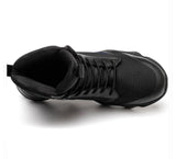 Kiyard- Steel Toe Safety Shoes Black style-01 - Saadstore