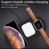 Wireless Trio Charger for I phone 12 13, Watch & Earphone - Saadstore