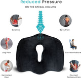 Car Seat Cushion Office Chair Car & & Back Pain Relief - Saadstore