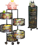 360° Layered Shelf Storage Rack - Saadstore