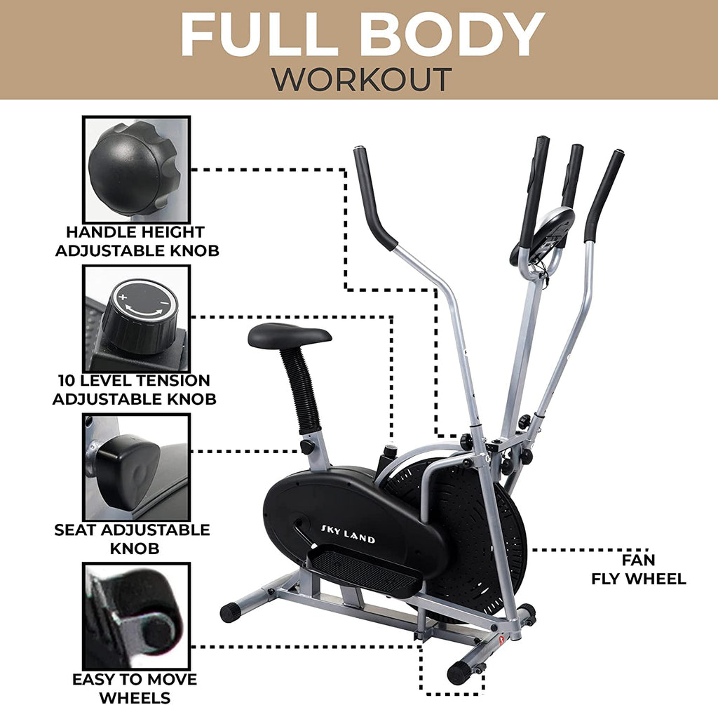 Orbitrac elliptical store exercise bike