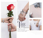 Couple Jewelry Stainless Steel Bracelet - Saadstore