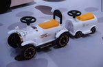 Children's electric train four wheeled Baby Super large toy - Saadstore