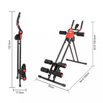 Waist  Abdomen Machine Muscle Fitness Equipment - Saadstore