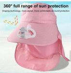 Summer Detachable Outdoor Anti-sun Brim Hat With Fan - Saadstore