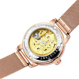 Skeleton Watch | Automatic Mechanical  Self-Winding Skeleton Wristwatch - Saadstore