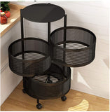 360° Layered Shelf Storage Rack - Saadstore