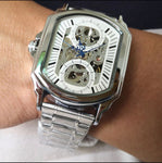 Hollow Square Automatic Mechanical Watch - Saadstore