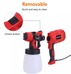 Spray Gun High Power Electric Paint Sprayer Power Tool Airbrush - Saadstore