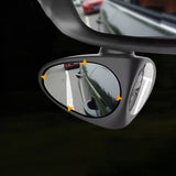 360 ° Rotation Car Blind Spot Mirror Wide Angle - Saadstore