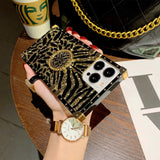 Luxury Glitter Ring Holder mobile case for iPhone - Saadstore