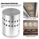 Aluminum LED Wall & ceiling  light lamp (3 pcs )