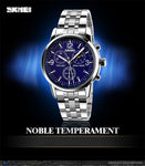 SKMEI Japan Movement Quartz Watch stainless steel - Saadstore