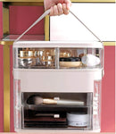 LED mirror & Cosmetic storage box - Saadstore
