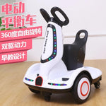 Children's rotating electric motorcycle