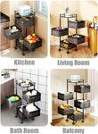 Thickened Metal Kitchen Vegetable Storage Basket