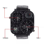 CROSS-COUNTRY OUTDOOR COMPASS WATCH - Saadstore