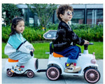 Children's electric train four wheeled Baby Super large toy - Saadstore