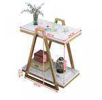 Luxury Double layer table - Saadstore
