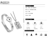 Couple Jewelry Stainless Steel Bracelet - Saadstore
