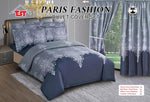 Turkish Bedding Duvet Cover Set with curtain | Turkish Bedsheet - Saadstore