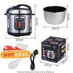 Electric Pressure Cooker With Multifunctions - Saadstore