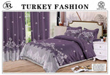 Turkish Bedding Duvet Cover Set with curtain | Turkish Bedsheet - Saadstore