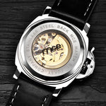 MCE Leather Band Automatic Watch