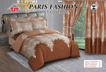 Turkish Bedding Duvet Cover Set with curtain | Turkish Bedsheet - Saadstore