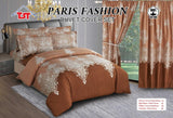 Turkish Bedding Duvet Cover Set with curtain | Turkish Bedsheet - Saadstore
