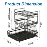Multifunctional Storage Dish Rack