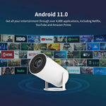 Portable Projector: Your Perfect Home, Office, and Outdoor Entertainment Companion! 6M Warranty
