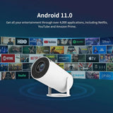 Portable Projector: Your Perfect Home, Office, and Outdoor Entertainment Companion! 6M Warranty