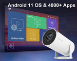 Portable Projector: Your Perfect Home, Office, and Outdoor Entertainment Companion! 6M Warranty