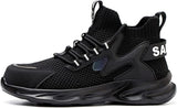 Anti smash breathable safety shoes - Saadstore