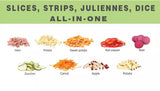 Multifaction vegetable slicer - Saadstore