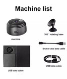 Mini Wireless Hidden Spy Camera 1080P/720P A9 IP in UAE - Saadstore